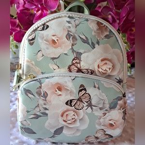 Luv Betsey by Betsey Johnson Women’s  Floral Print Backpack